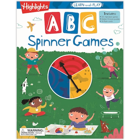 Highlights Learn-and-Play ABC Spinner Games 9781644728321